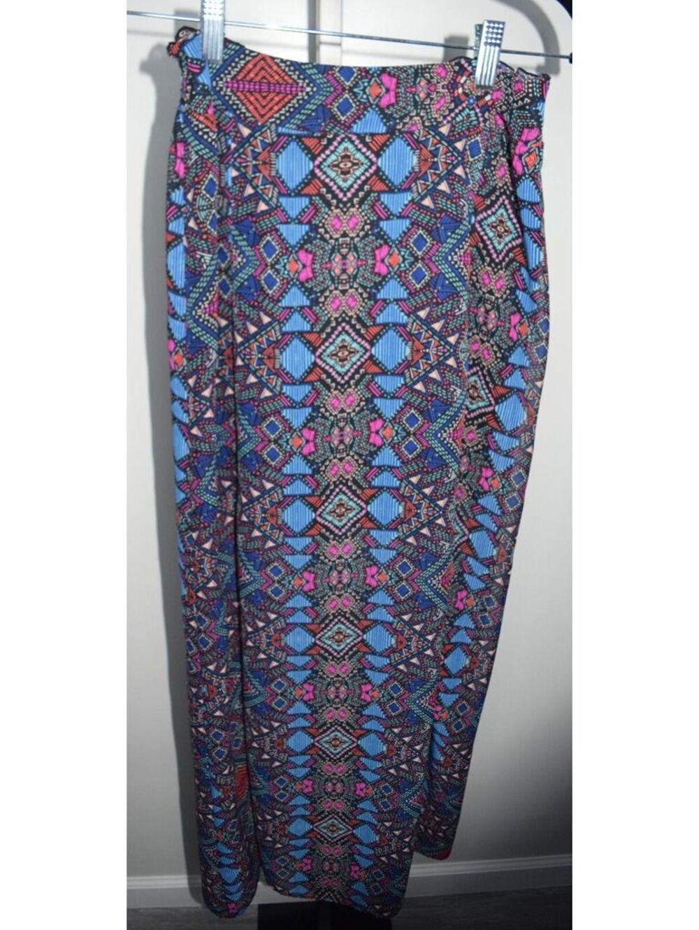 Maurices Geometric Pattern Maxi Skirt, Size L